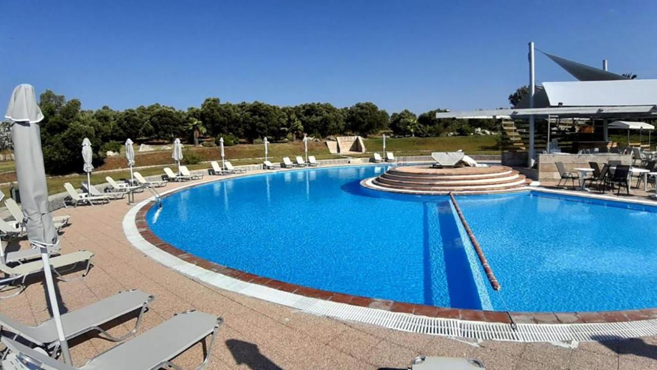 Olia Sea View Shared Pool Villa, Nea Fokea Exterior photo
