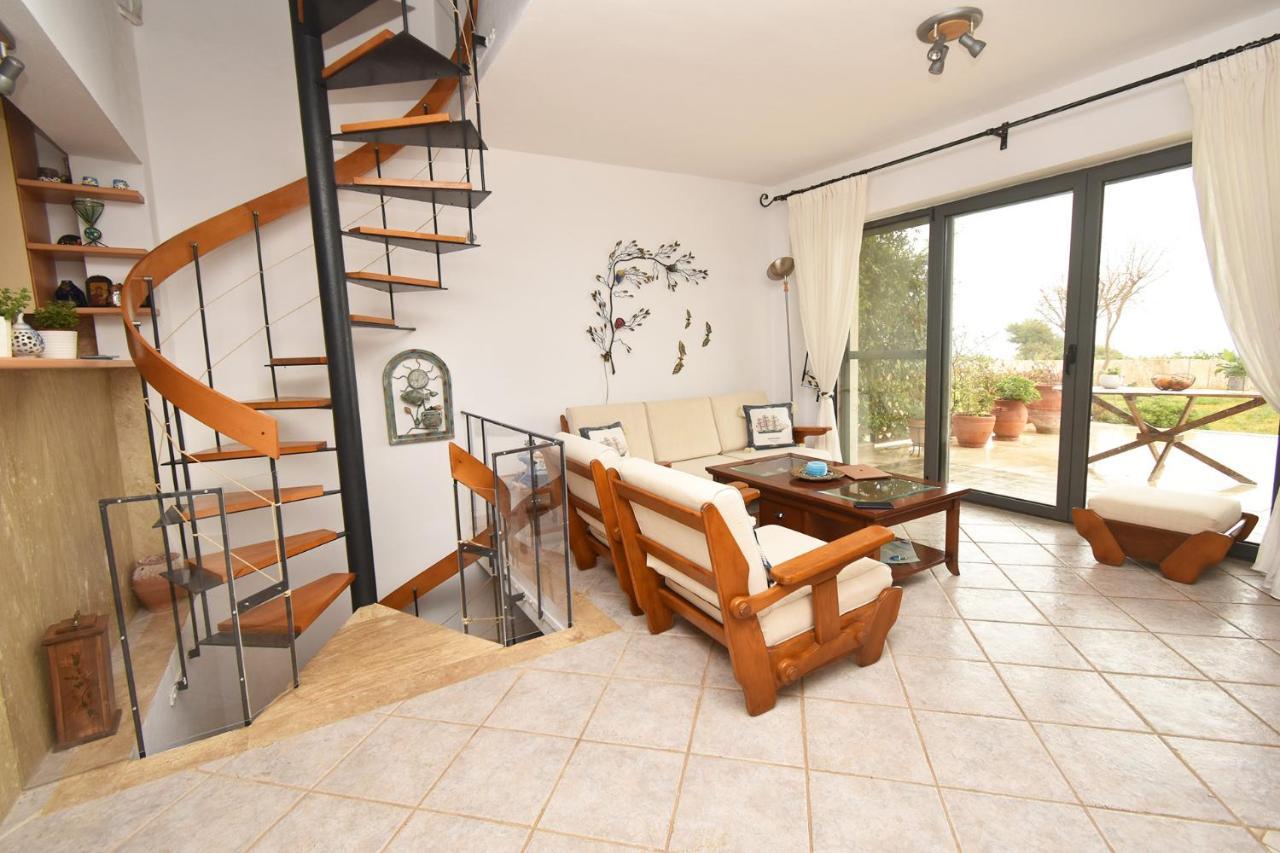 Olia Sea View Shared Pool Villa, Nea Fokea Exterior photo